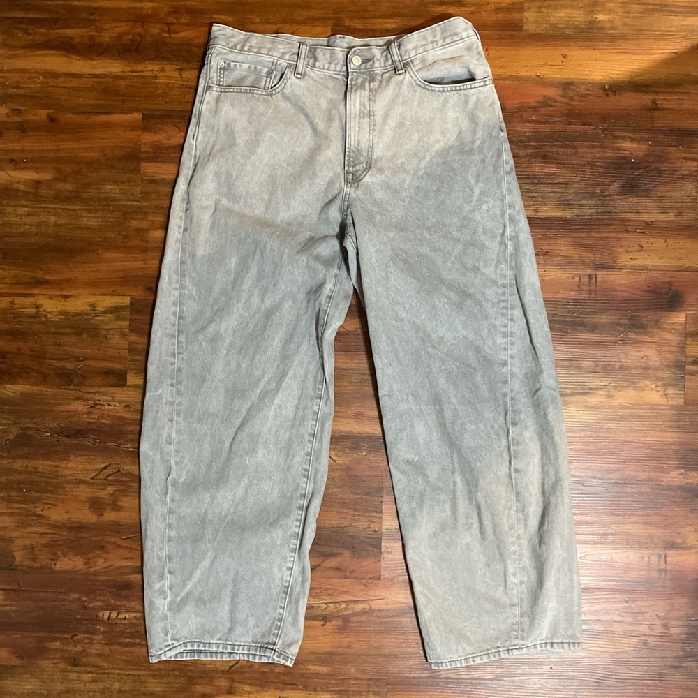 Gray Denim Jeans
